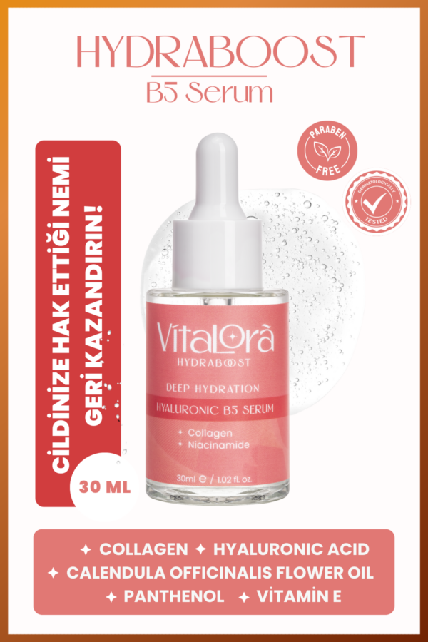 Vitalora Hydraboost Derinlemesine Nemlendirici Serum