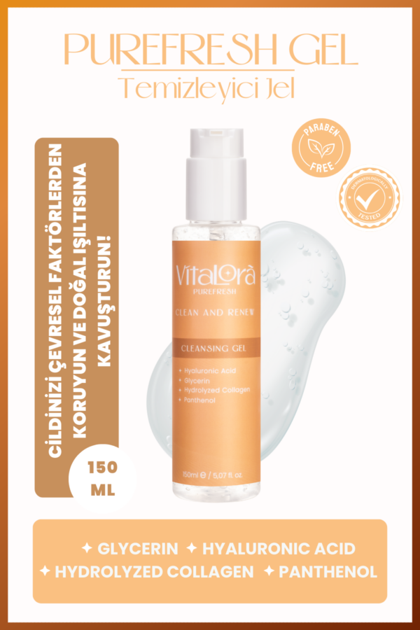 Vitalora PureFresh Nazik Temizleyici Jel
