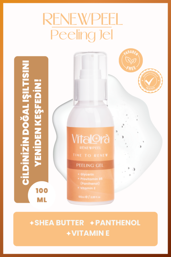 Vitalora RenewPeel Yenilenme Zamanı Peeling Jeli
